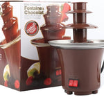🍫 Mini Fuente de Chocolate de Acero Inoxidable (Grado Alimenticio)