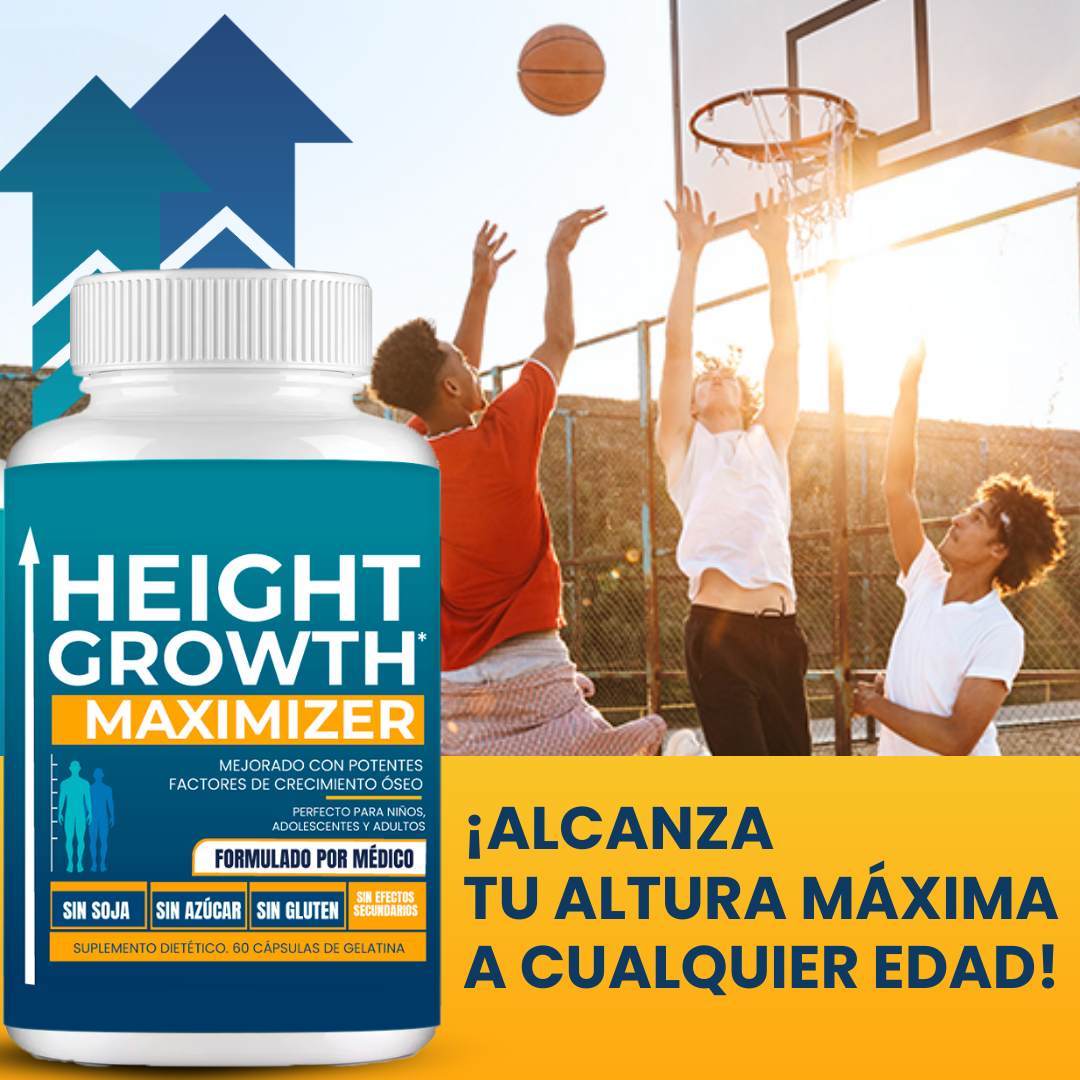 Cápsula Maximizador del Crecimiento en Altura + ENVIO GRATIS