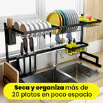 Escurridor de platos con soporte + ENVIO GRATIS