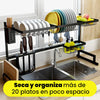 Escurridor de platos con soporte + ENVIO GRATIS