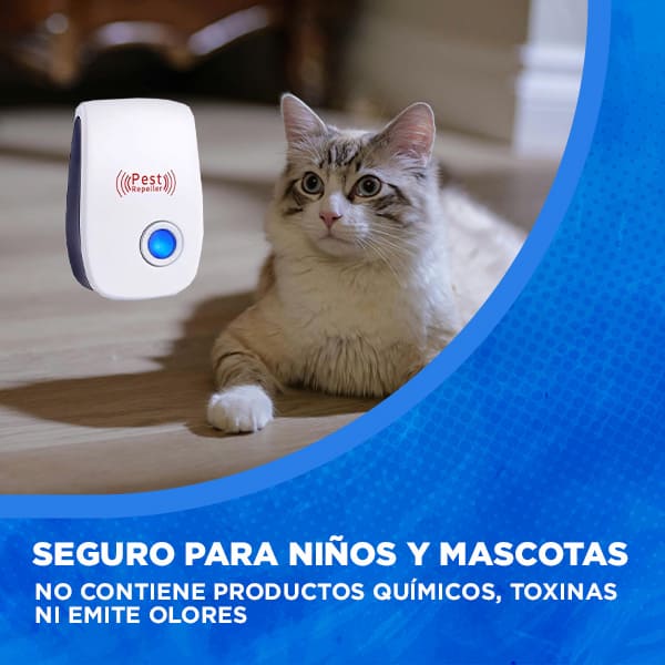 Repelente Eléctrico Ultrasónico + ENVIO GRATIS