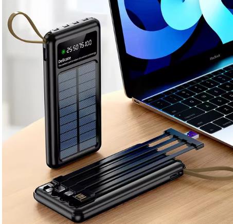 Batería portátil con panel solar 20000mAh+ ENVIO GRATIS